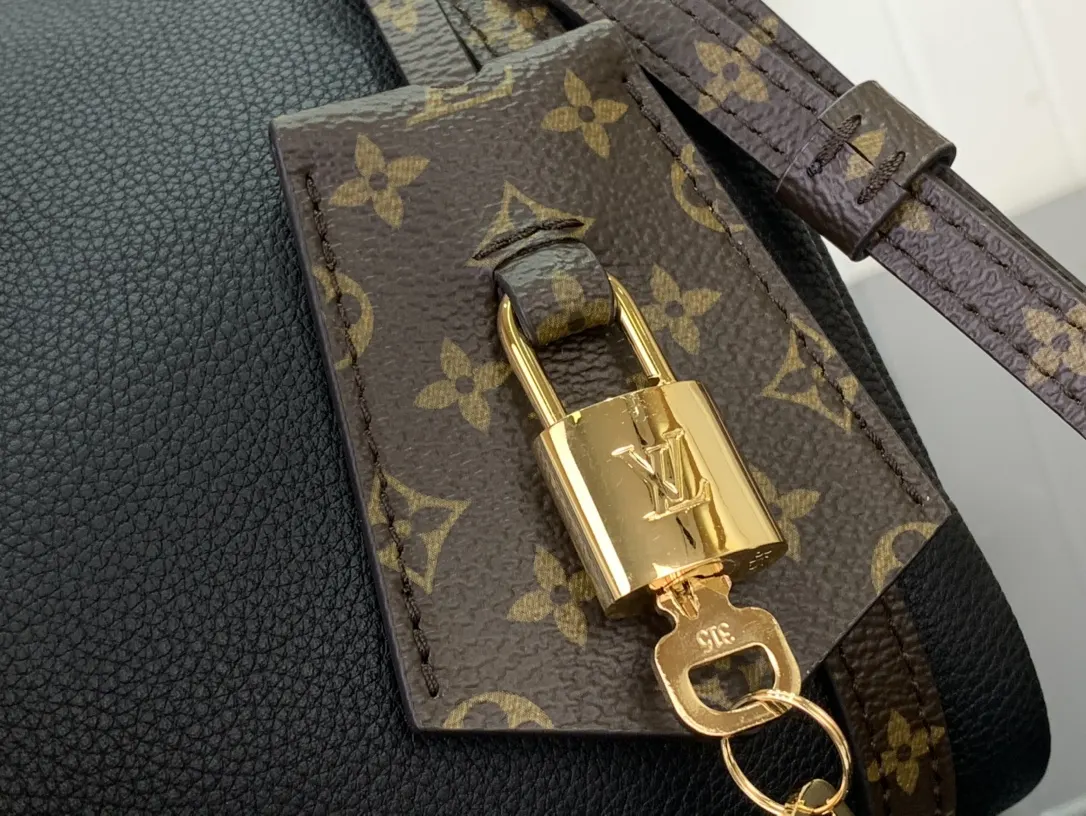 LV Keepall 黑色 牛皮 旅行包 大容量旅行款