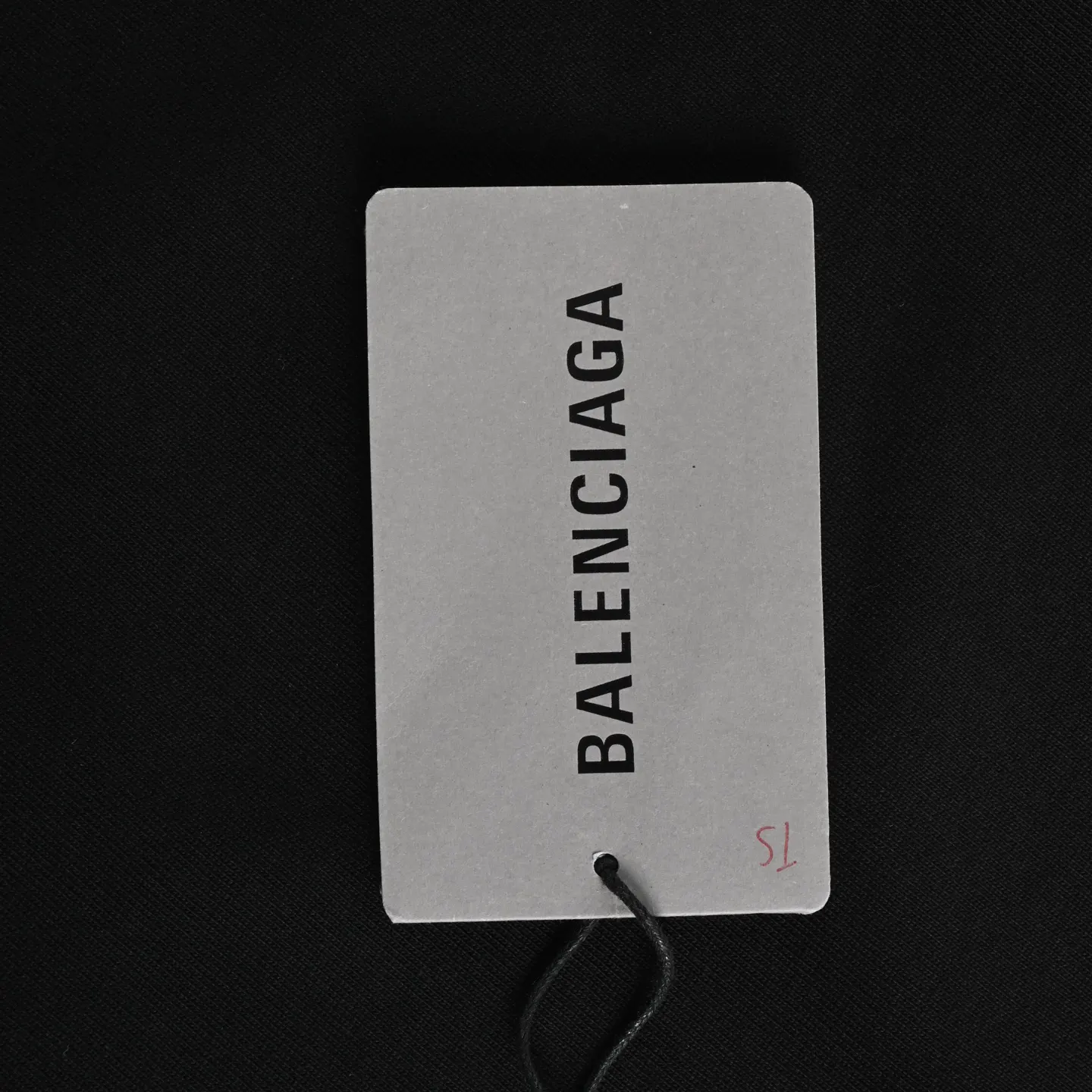 Balenciaga 25SS Logo 水洗 短袖T恤 街头休闲款
