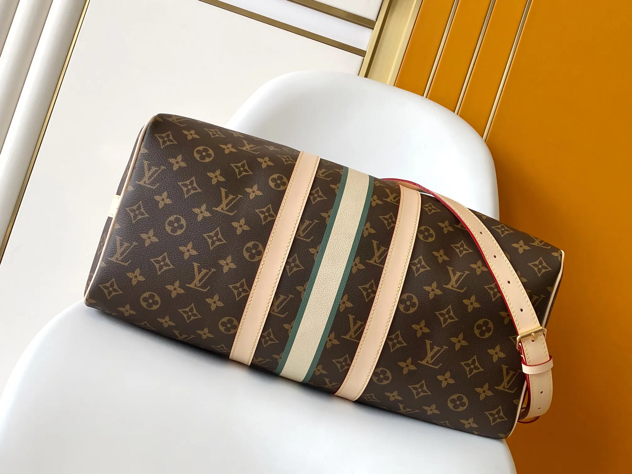 Louis Vuitton Monogram Fashion Item Travel Leather