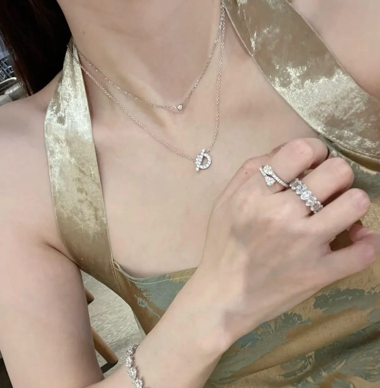 Hermès Roulis 金色 斜挎包