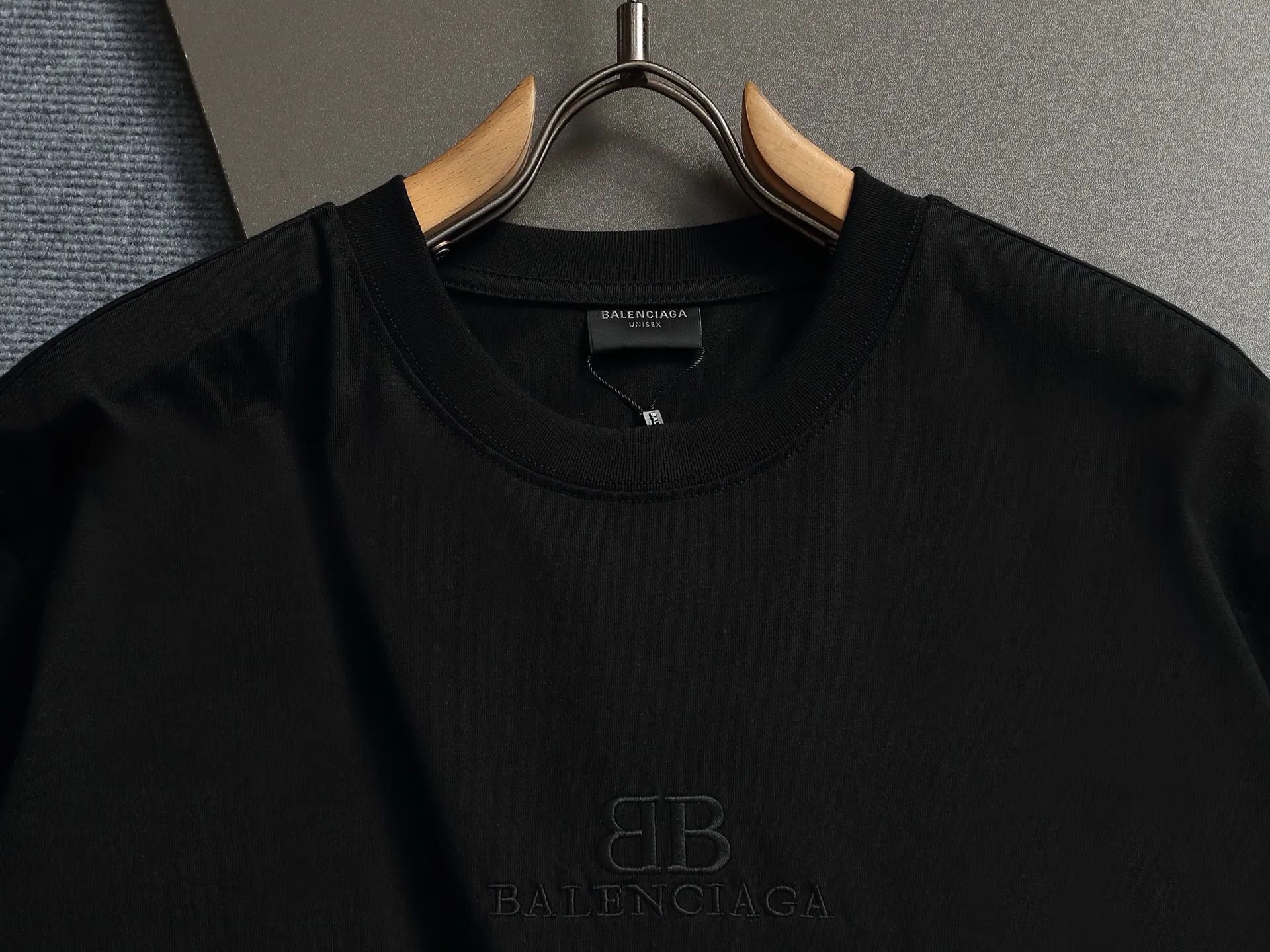 Balenciaga Logo Short Sleeve T-Shirt Street