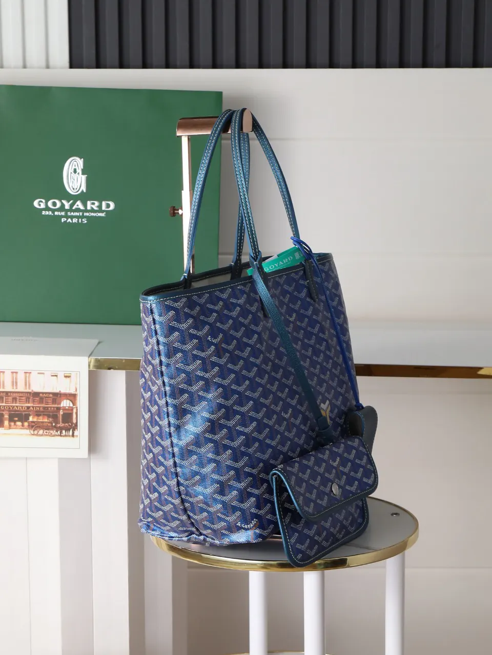 Goyard 帆布 腋下包 复古腋下背款