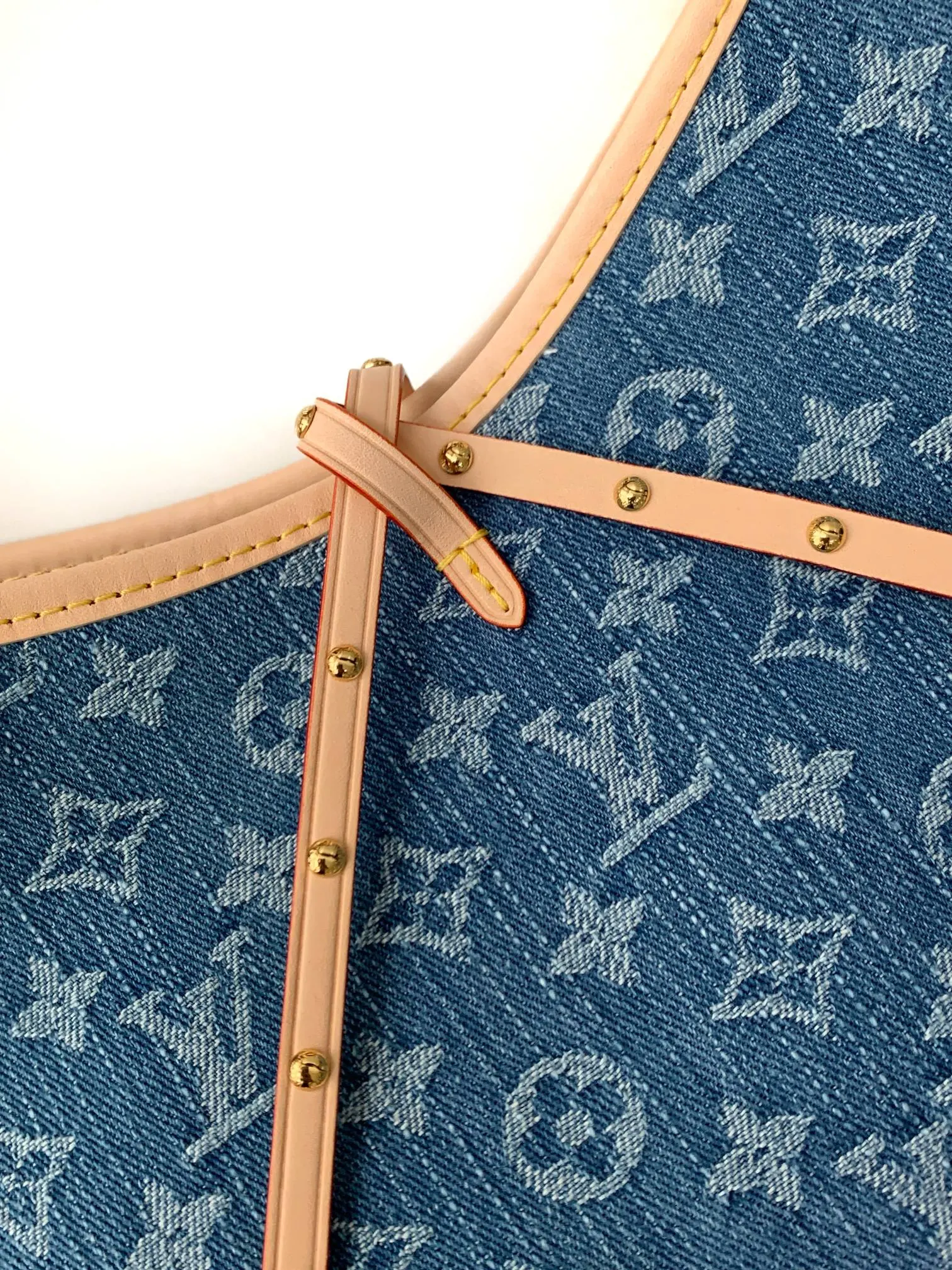 Blue Clutch Bag Canvas