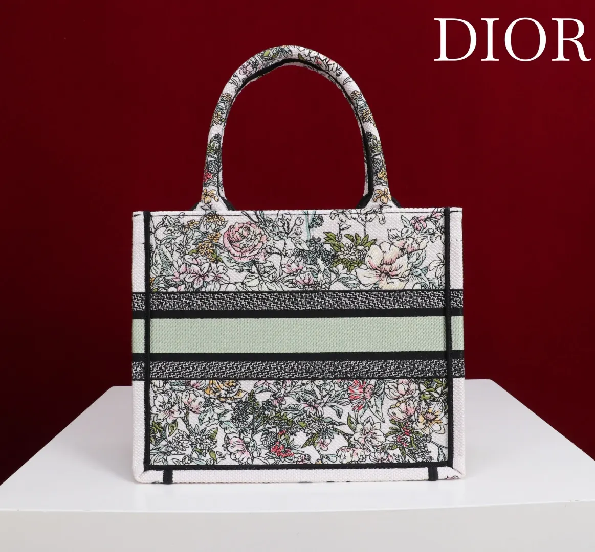 Dior 拼色 托特包 大容量托特款
