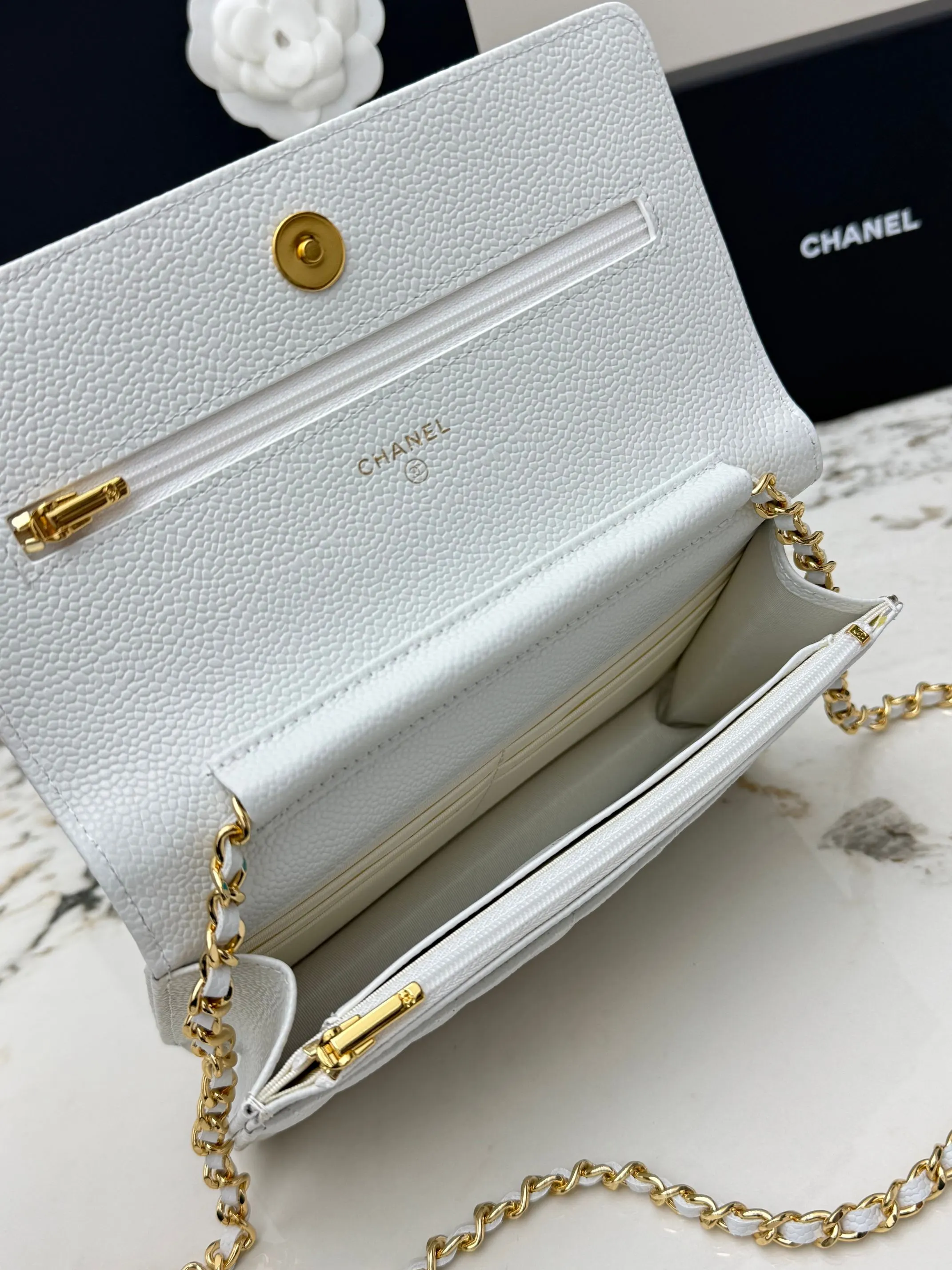 Chanel Chain Bag Leather