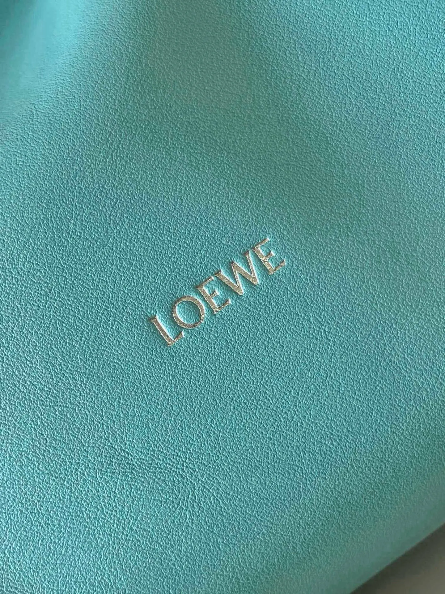 Loewe 蓝色 小牛皮 托特包 大容量托特款