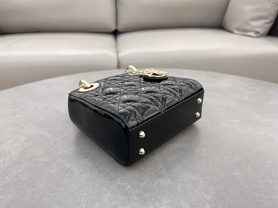 Dior Lady Dior Lady 黑色手袋 手提斜挎