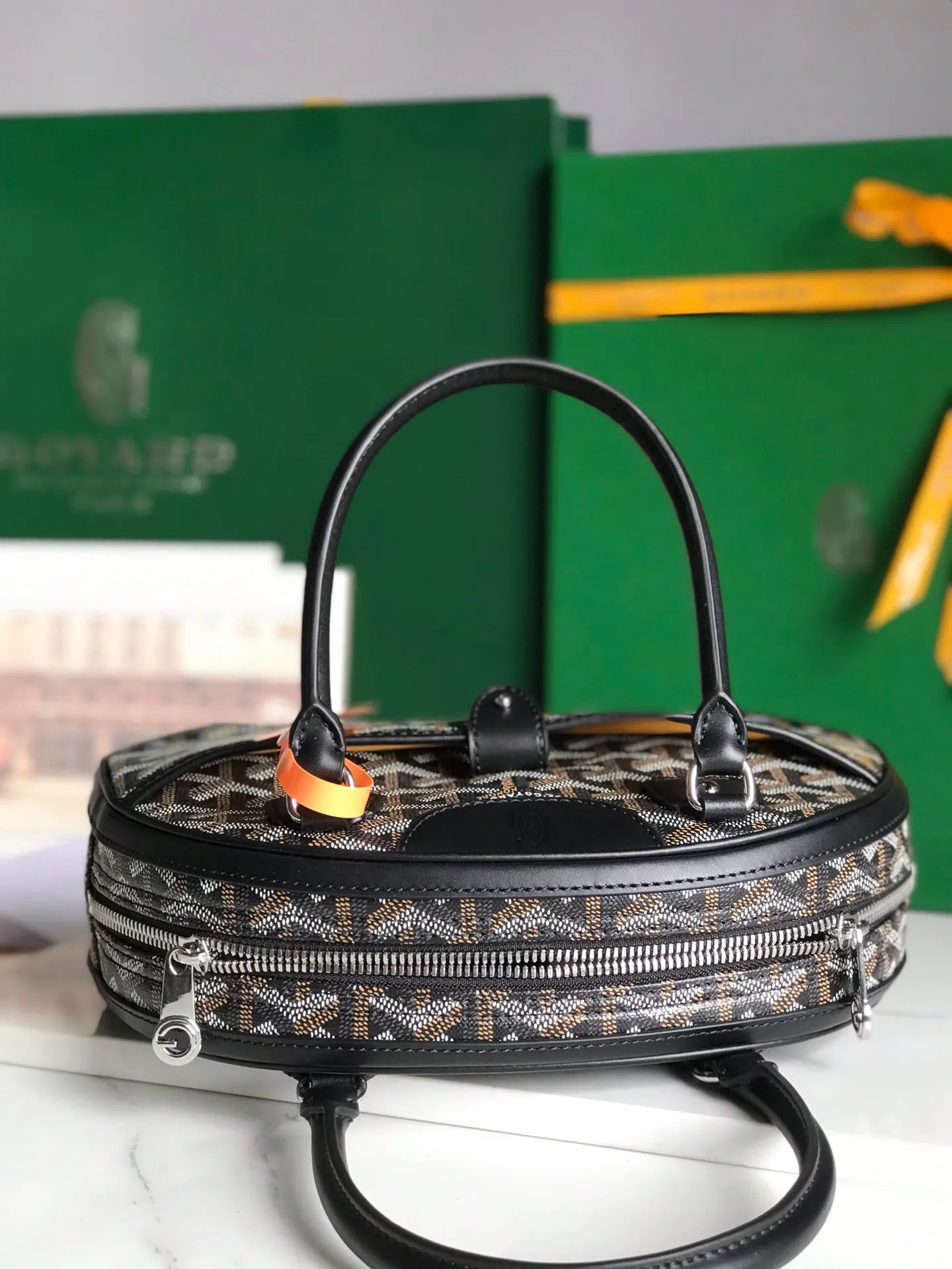 Goyard Monogram Fashion Item Travel Leather Image 9 Goyard Monogram Fashion Item Travel Leather Image 9