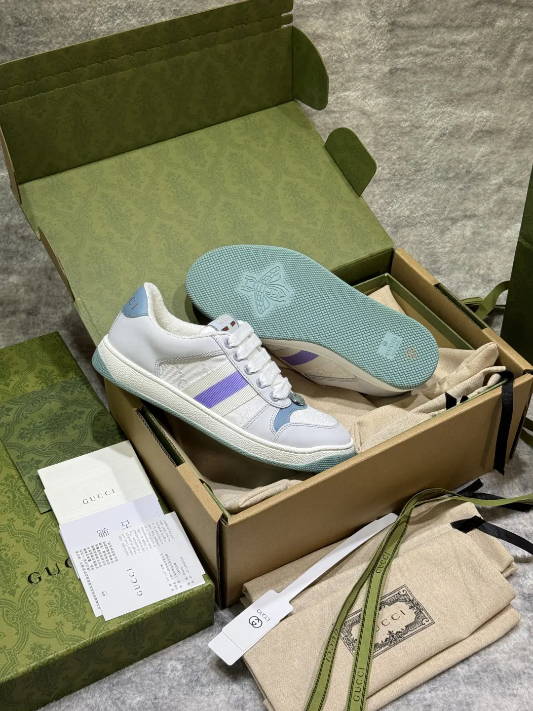 Gucci Logo休闲运动鞋
