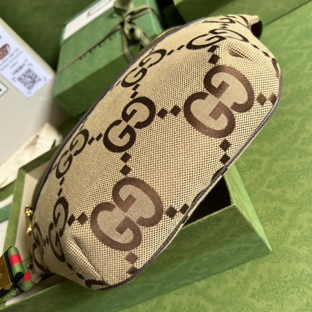Brown Belt Bag Casual Canvas