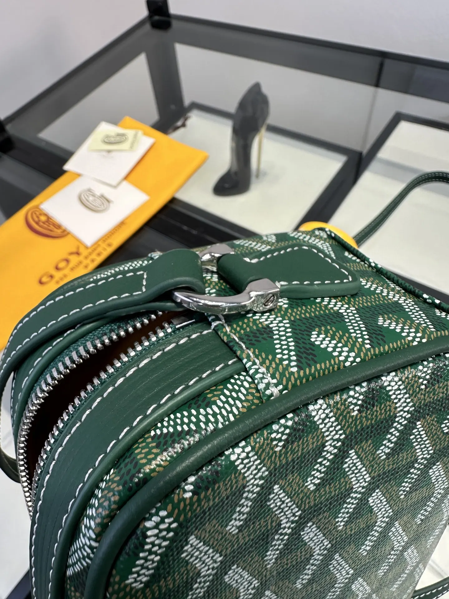 Goyard 綠色 Cap Vert相机包 斜背包 綠色 是戈雅的經典 輕便斜挎款