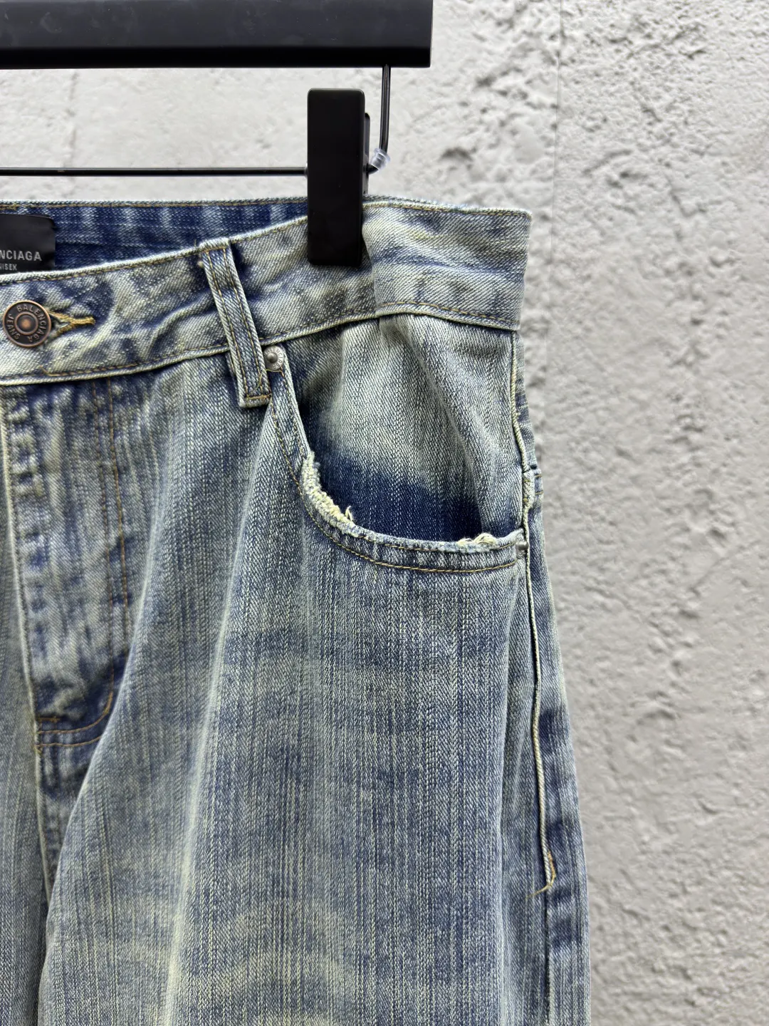 Balenciaga Blue Street Pants