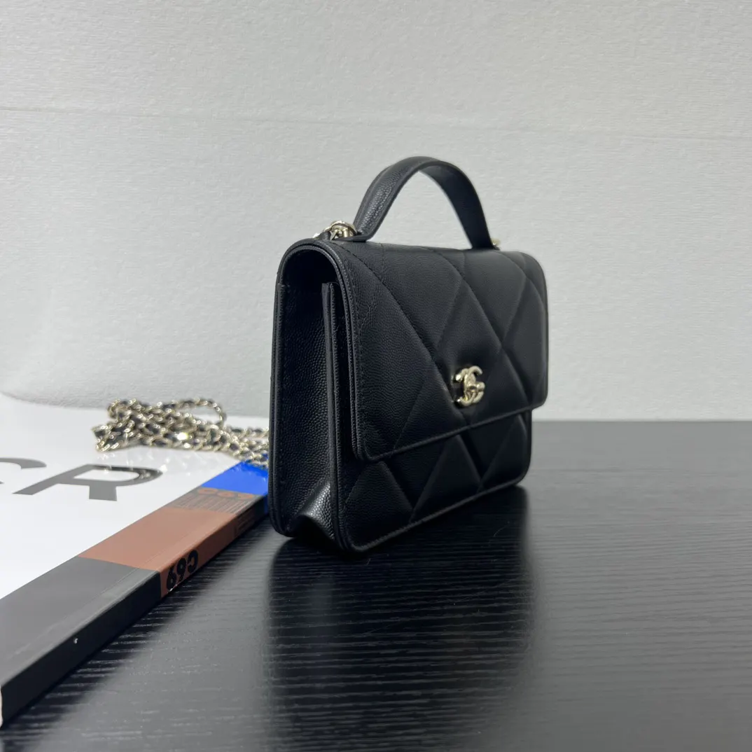 Chanel 牛皮手提包 手提单肩 通勤