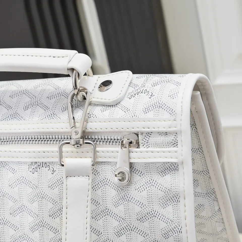 Goyard White Backpack
