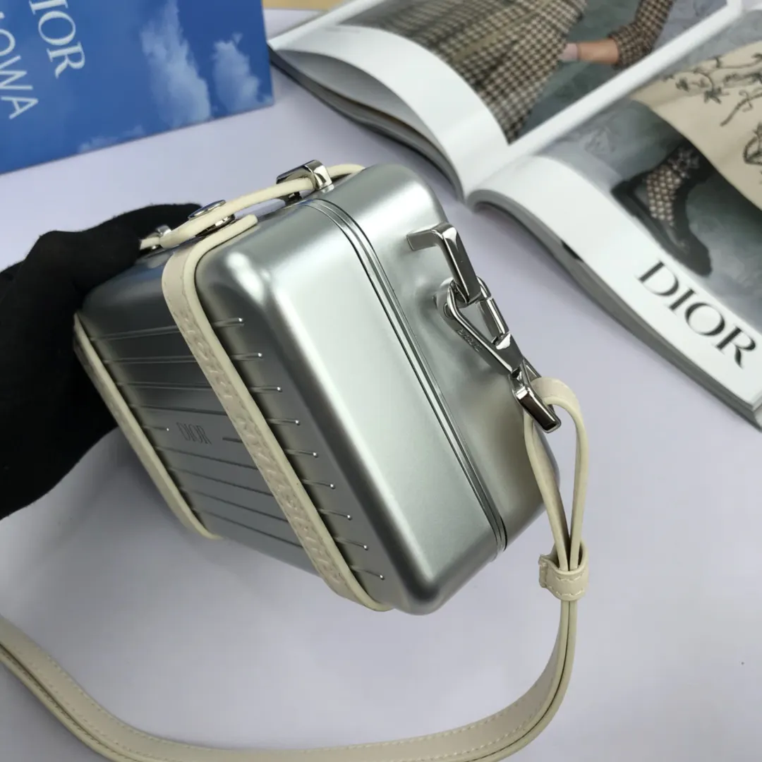 DIOᖇ RIMOWA 聯名限定款小行李 行李箱 旅行拉杆款 輕便出行款