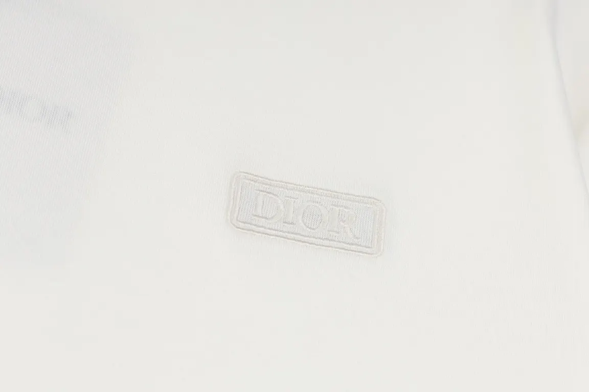 DIOR Logo 刺绣 短袖T恤 休闲百搭款