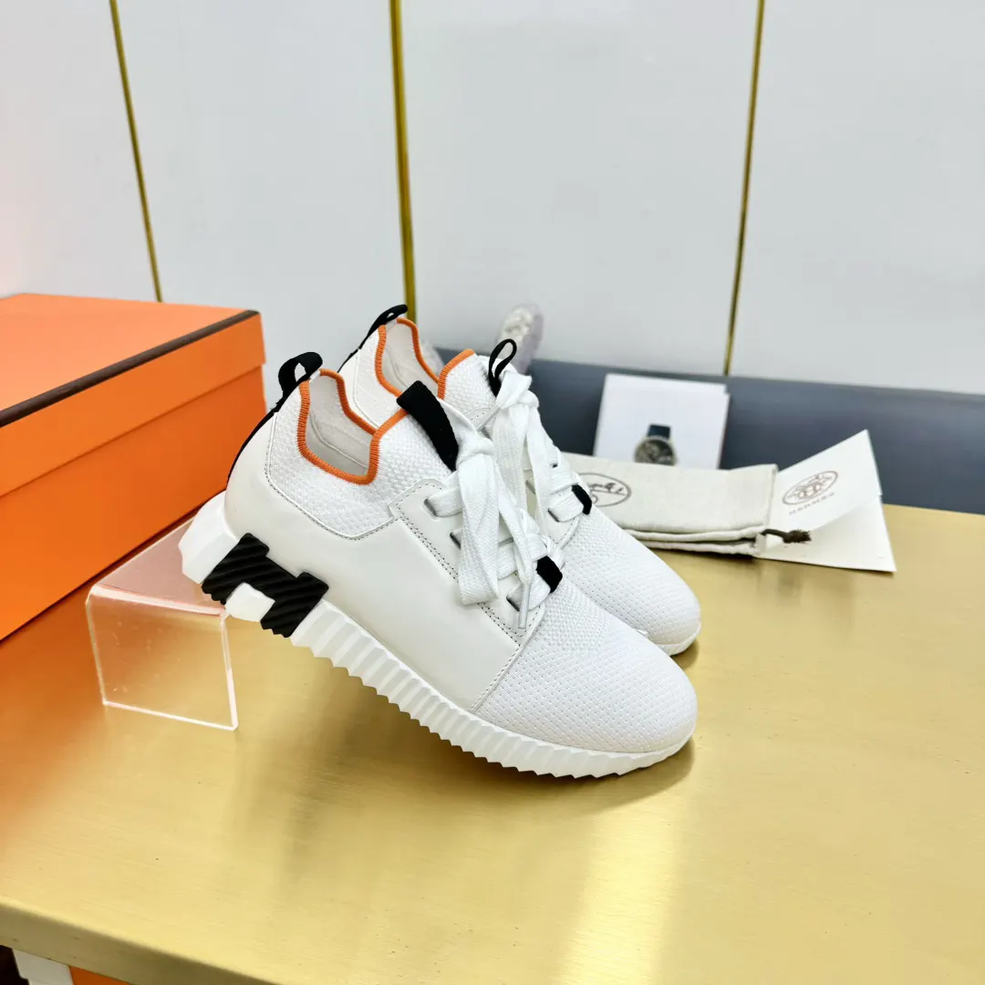 Hermès 官网同步更新 羊皮 运动鞋 舒适