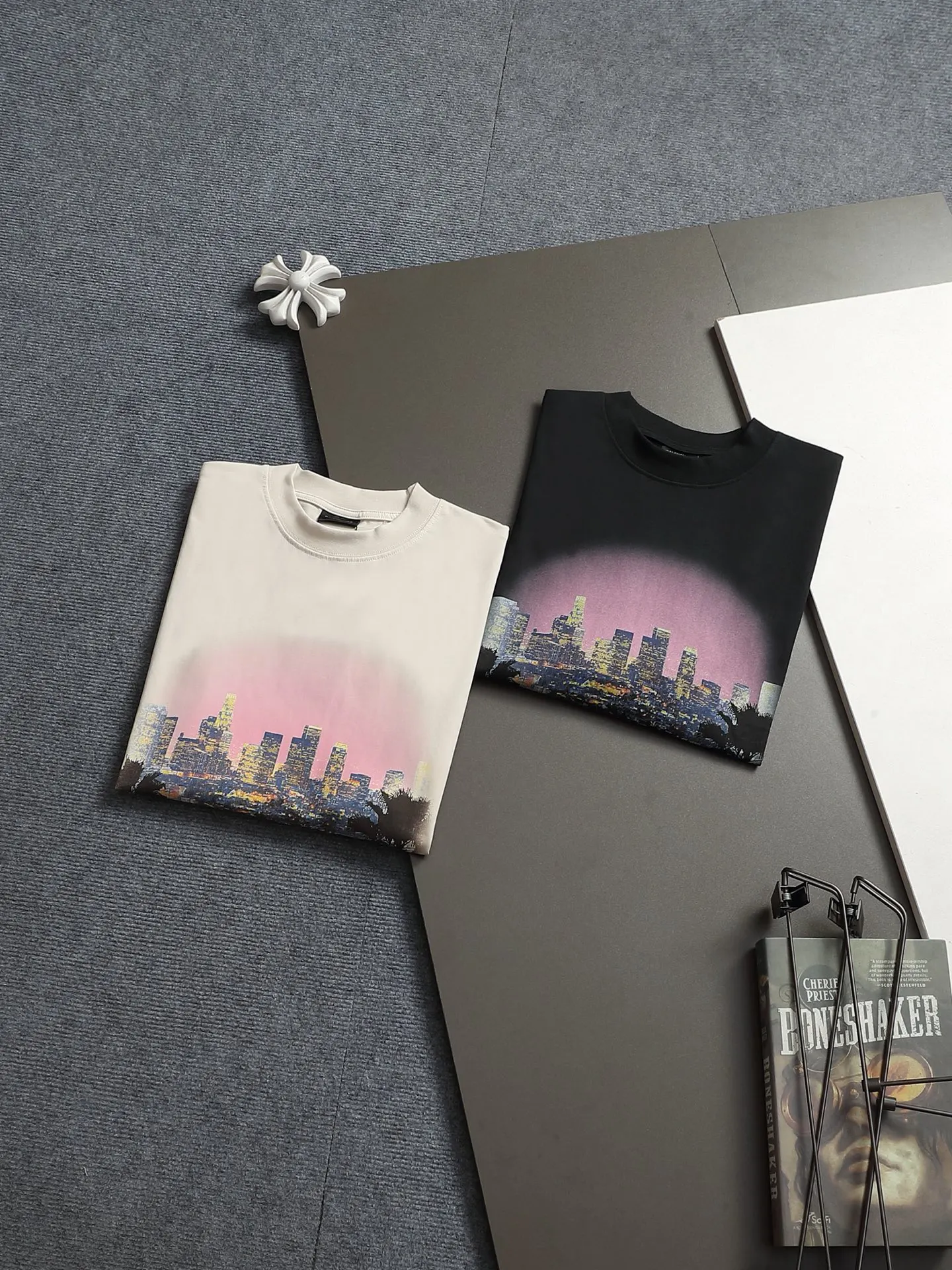 Balenciaga Black Logo Short Sleeve T-Shirt Street Casual