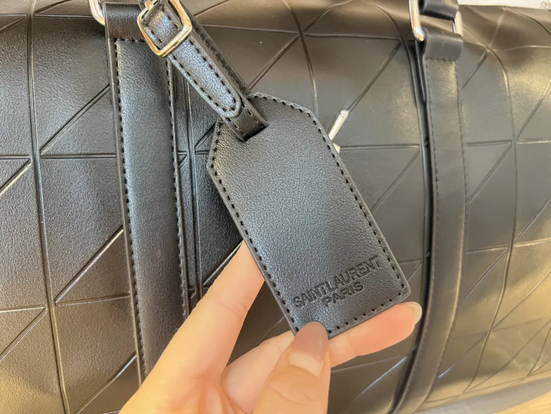 YSL 潮男必备旅行单品 压花系列旅行袋 定制五 大容量旅行款