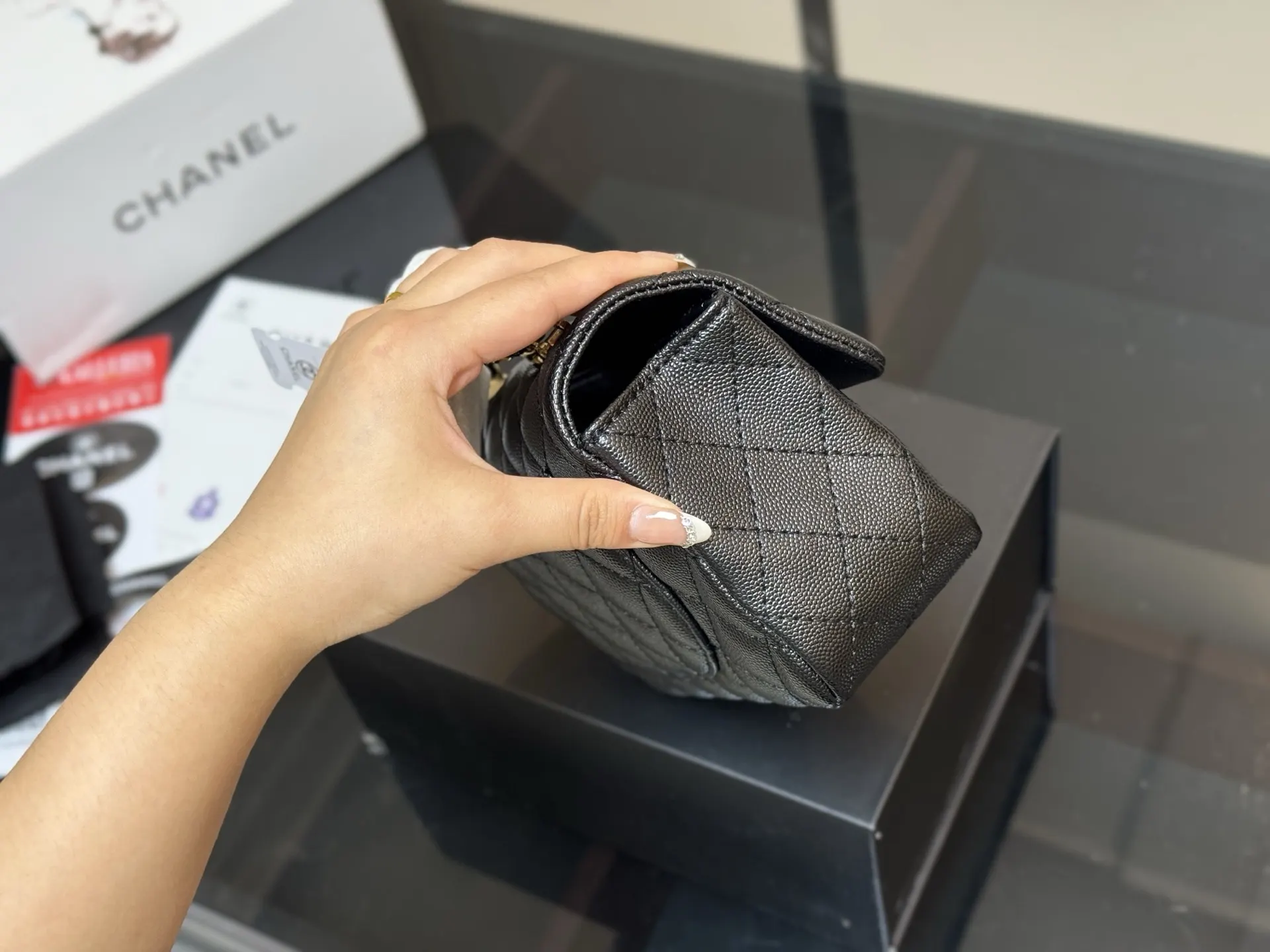 CHANEL mini 手提包 通勤手提款