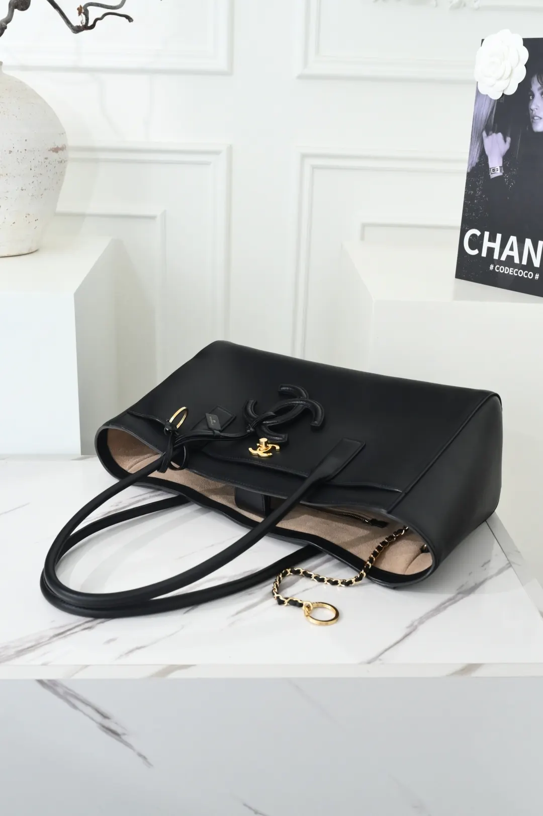 CHANEL Hobo 小牛皮 托特包 大容量托特款