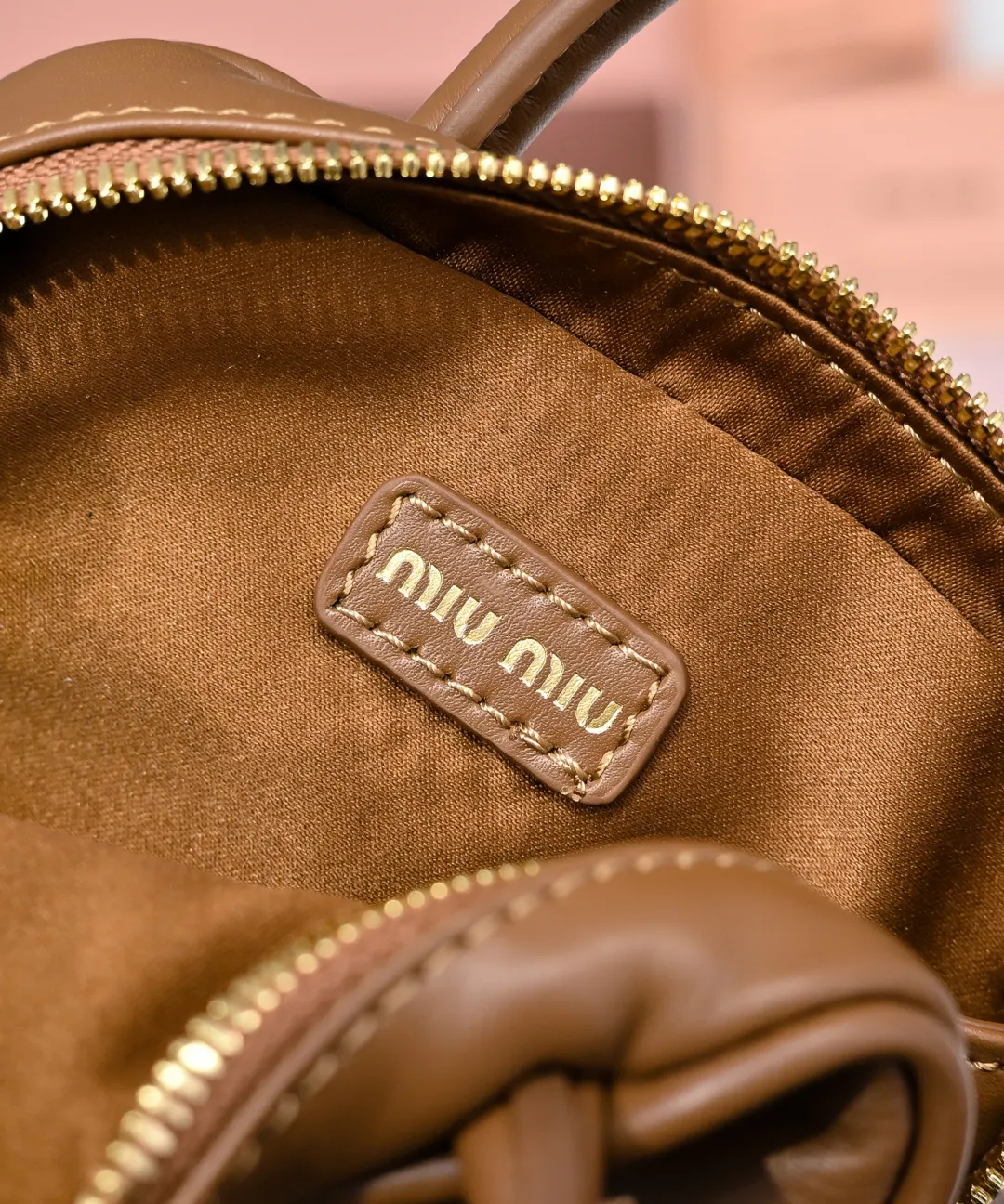 Brown Shoulder Bag Leather