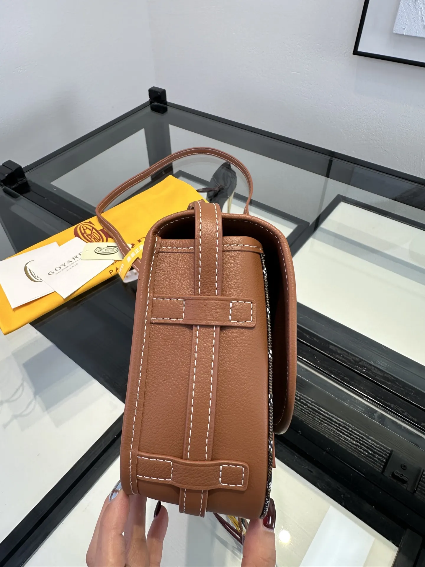Brown Organizer Pouch Travel
