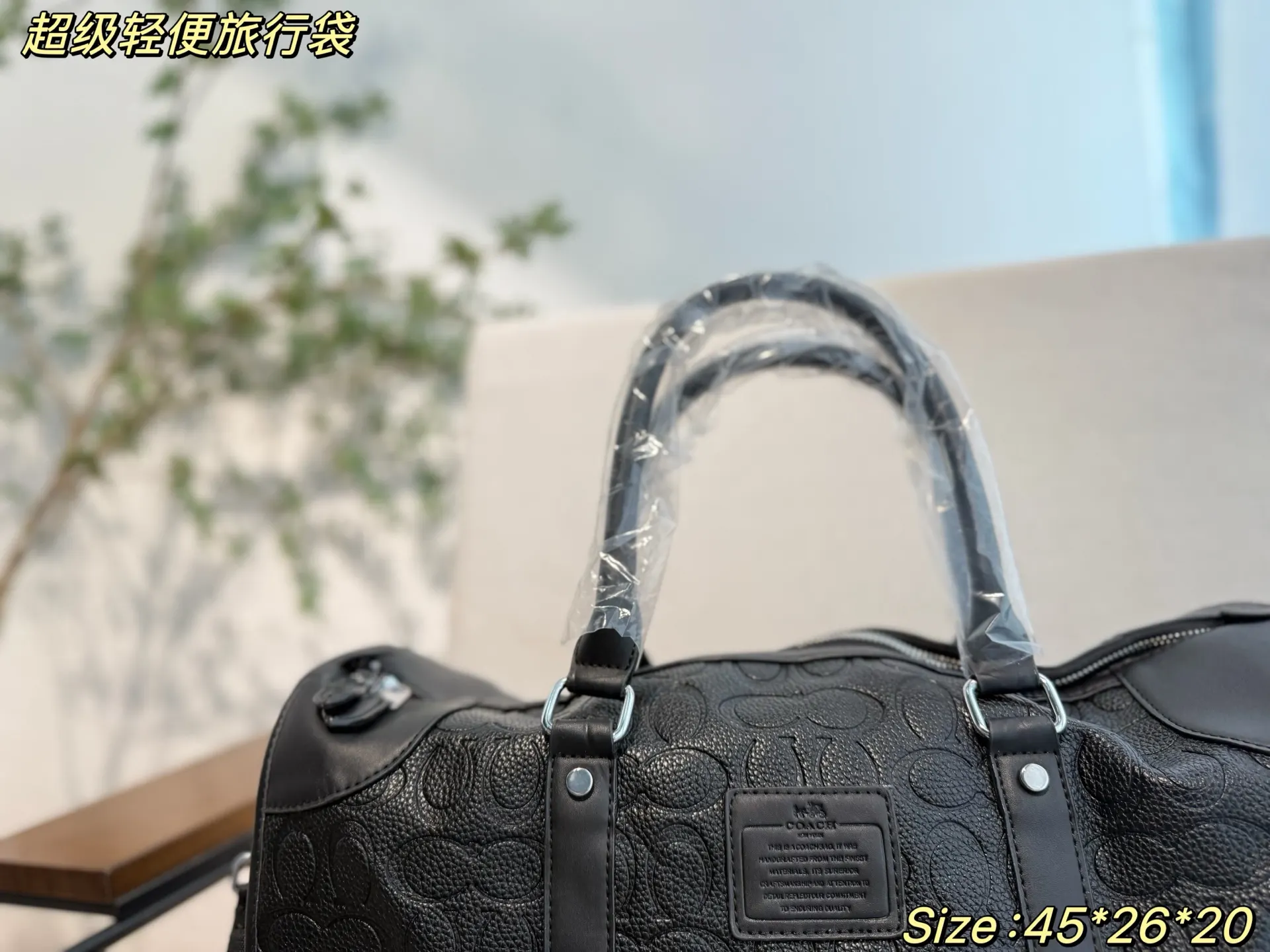 Coach 旅行袋 大容量 度假旅行必备 時尚达人必备 旅行袋 大容量旅行款