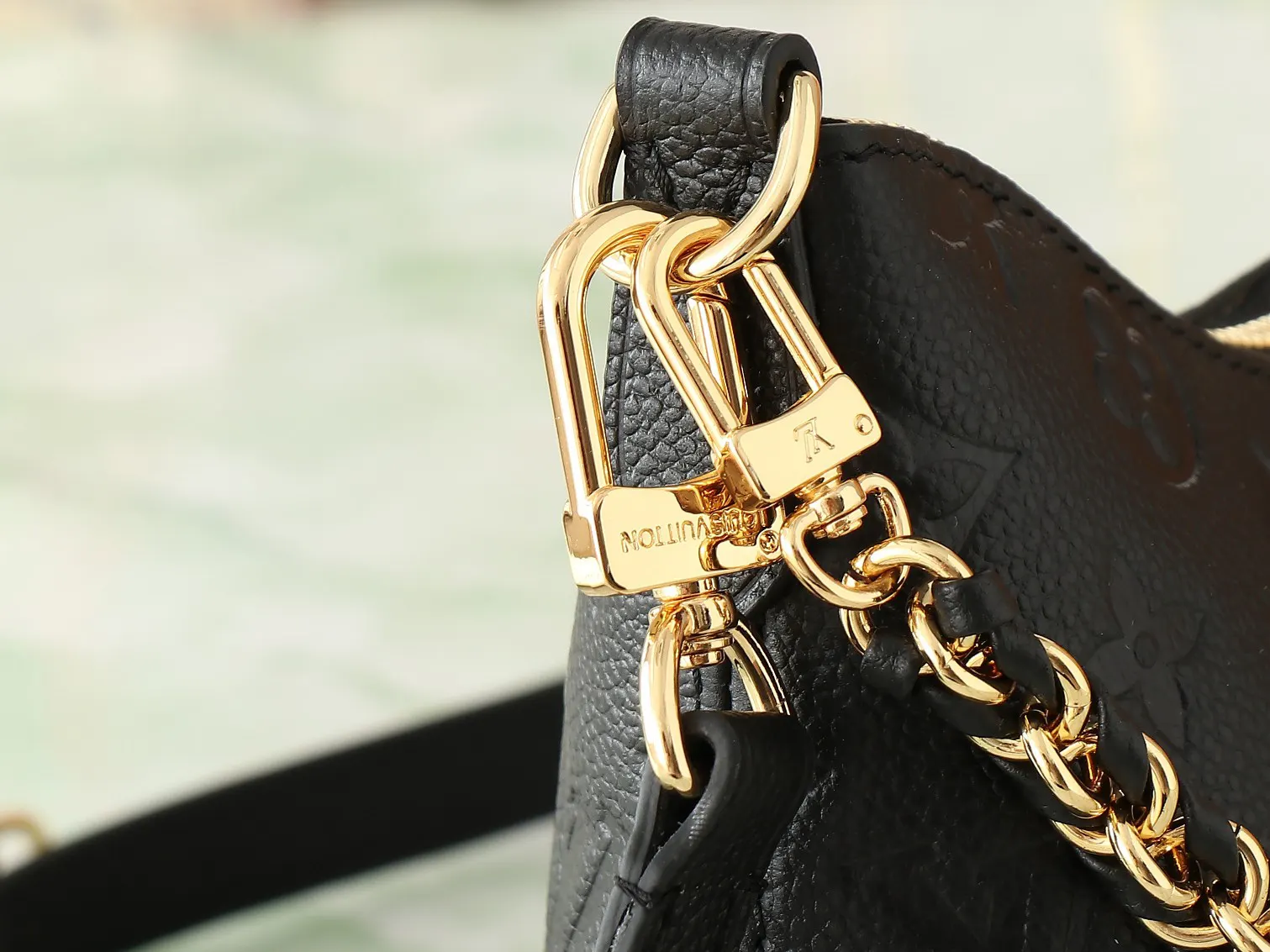 LV Boulogne Black Gold Color Scheme Chain Bag Shoulder Crossbody | ORBUYBAG High-End Fashion Boutique