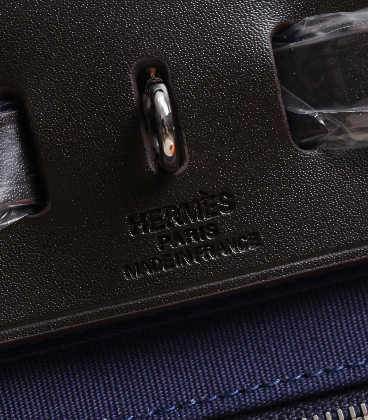 Hermès Kelly 红色 帆布拼皮 双肩包 31cm 休闲通勤