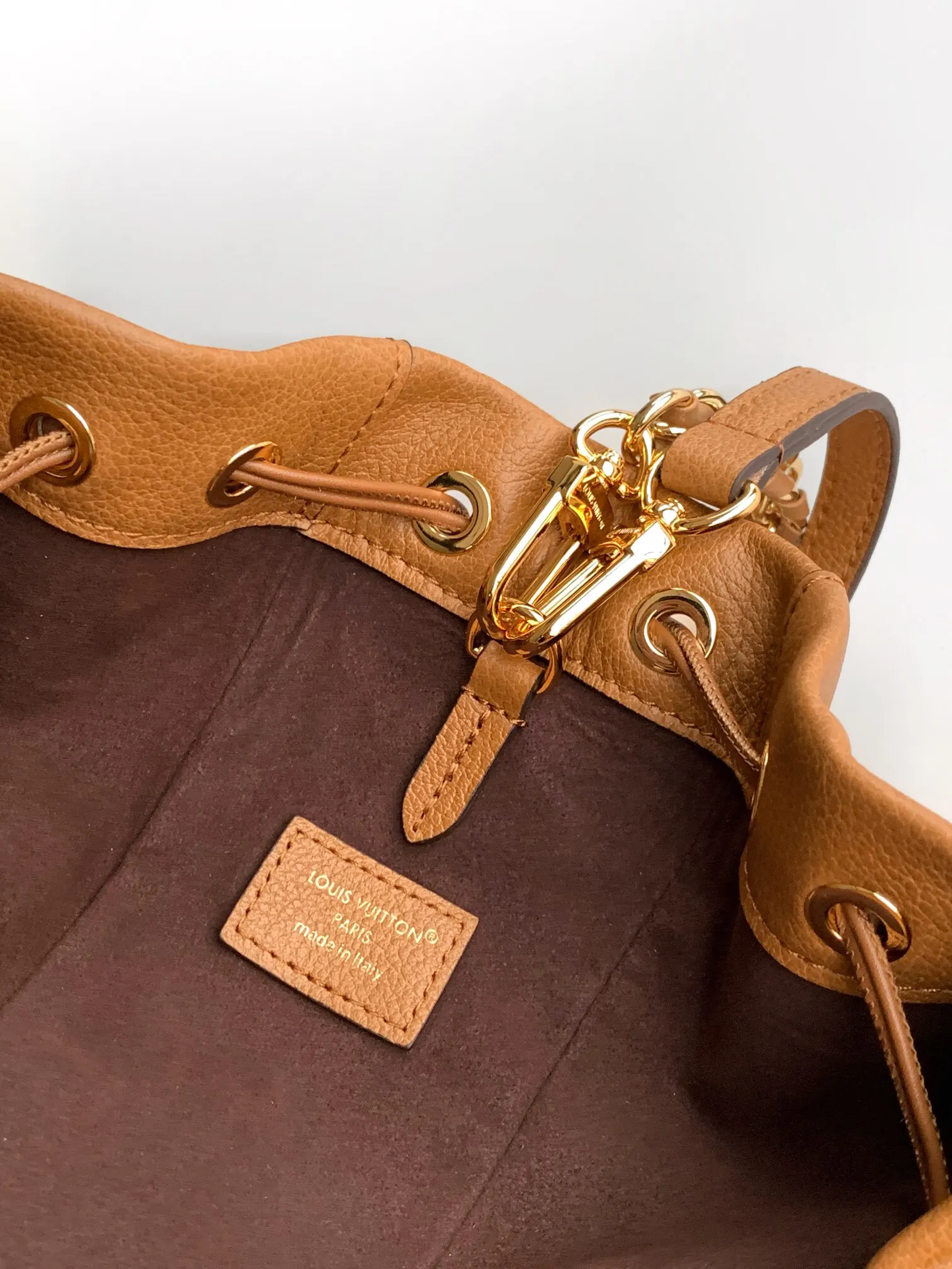 Black Brown Chain Bag Leather
