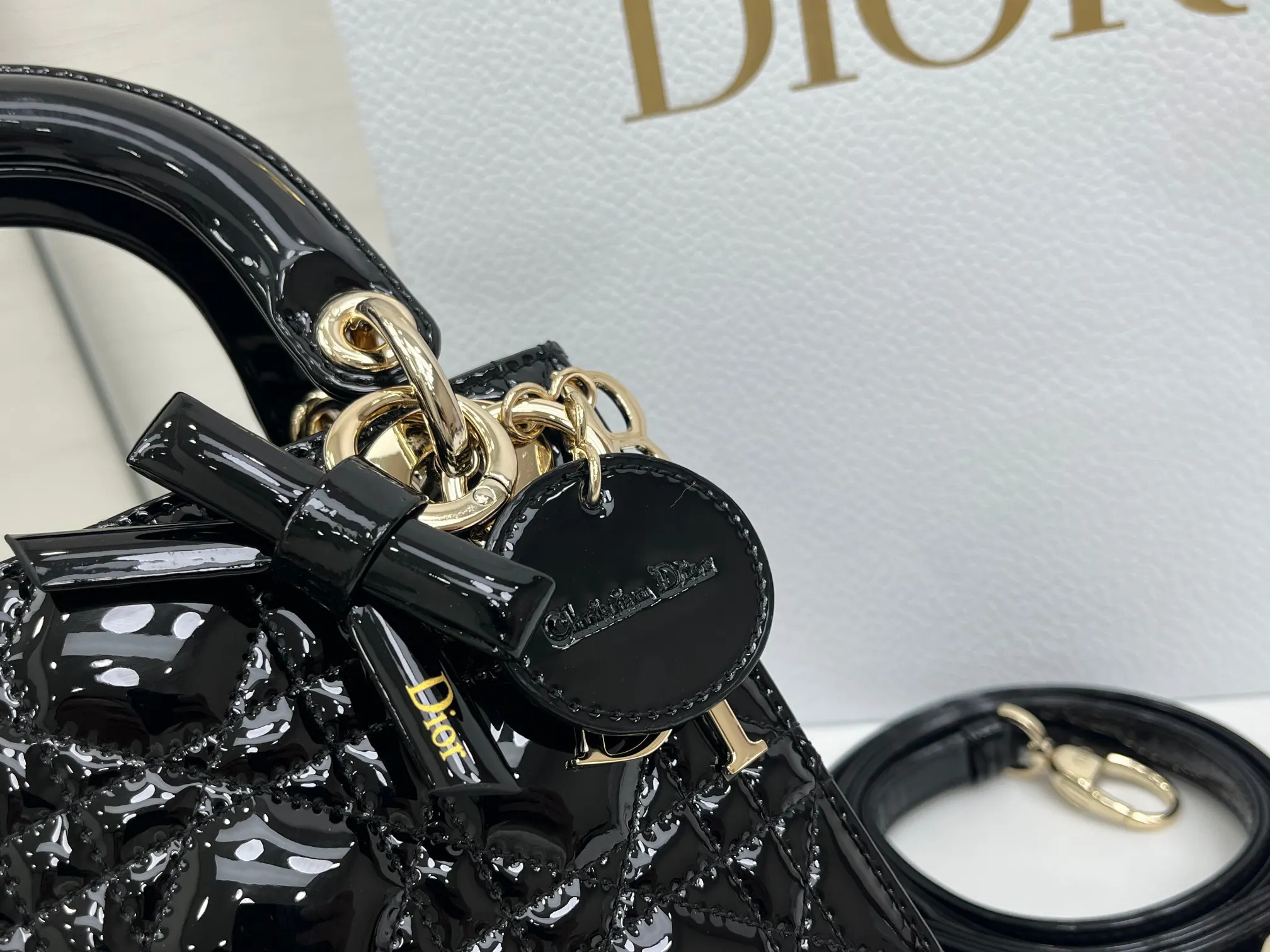 Dior Lady Dior Lady 手提包 黑色