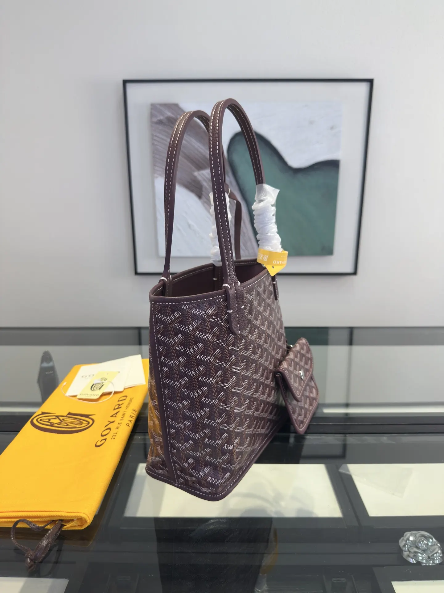 Goyard Tote Bag Leather