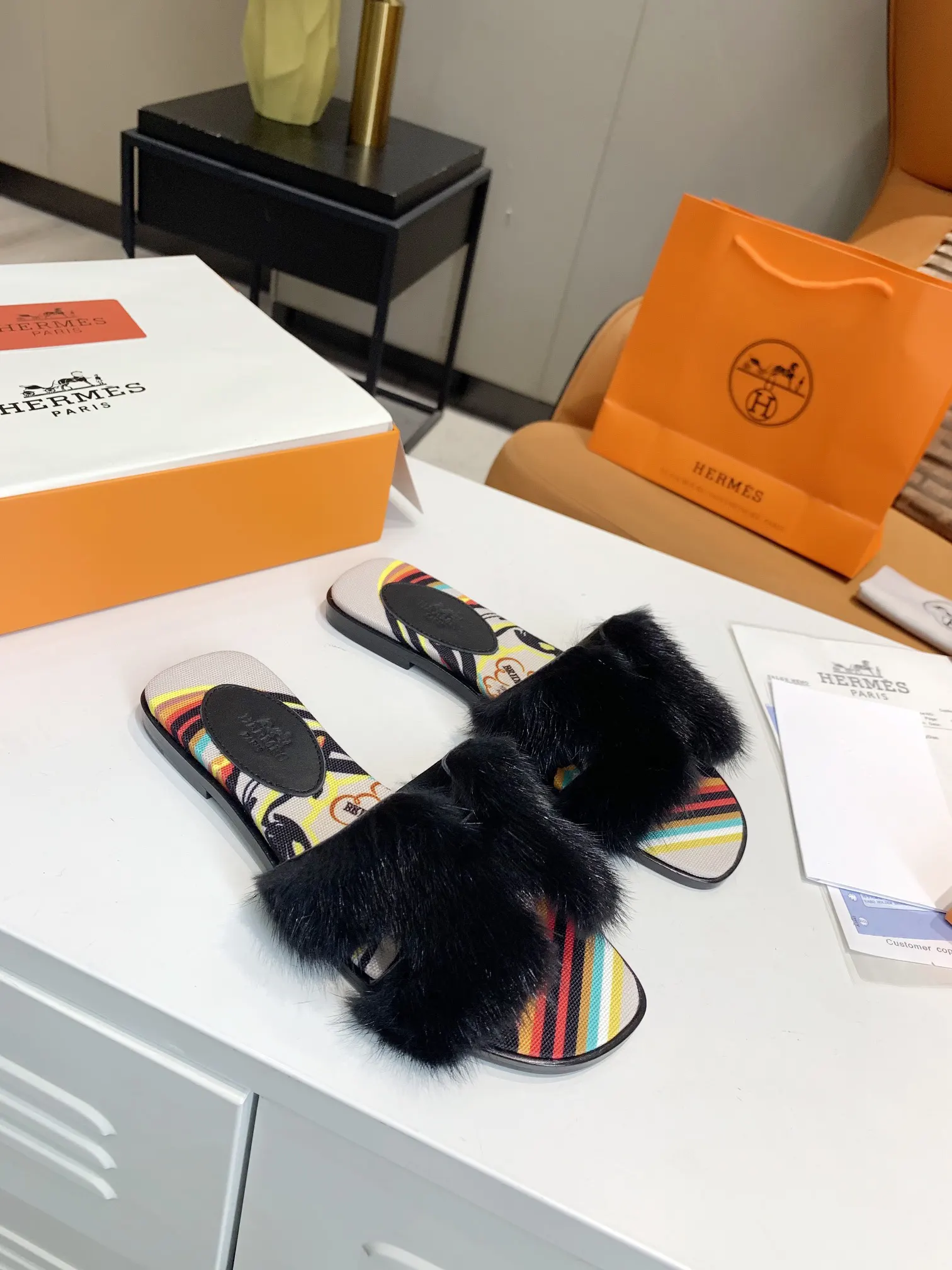 Hermes 黑 鞋履 舒適百搭款