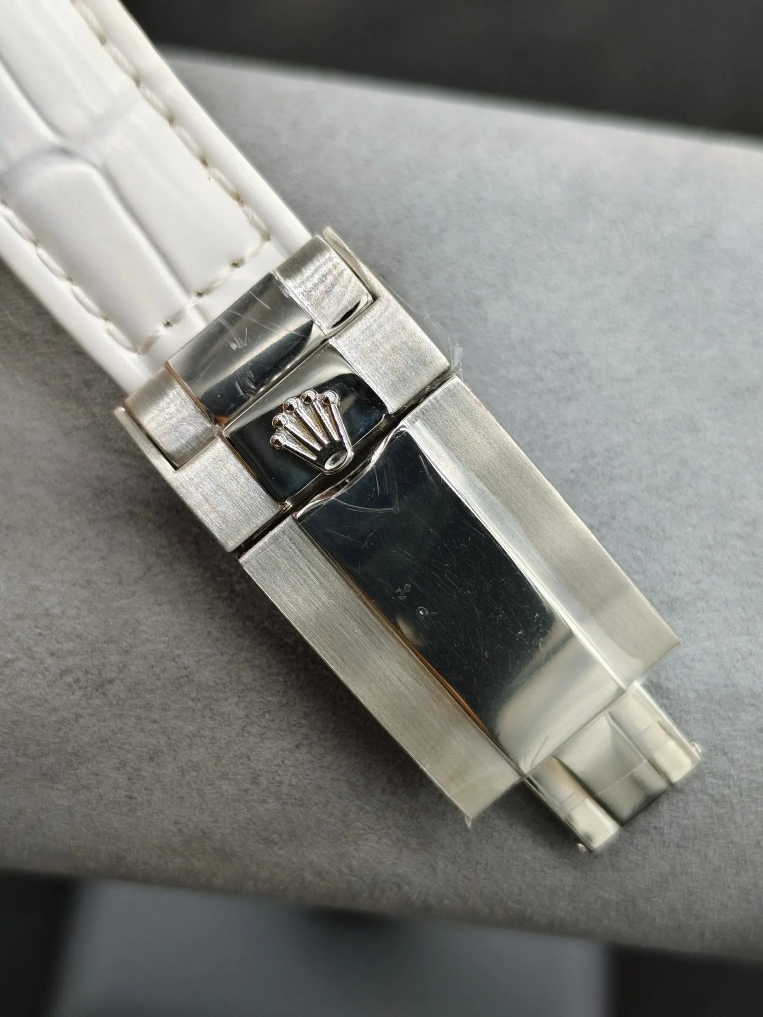 Rolex 蓝色 银色 手表 经典腕表款