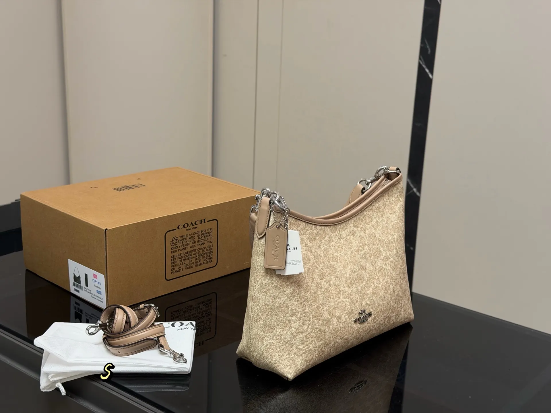 Coach Hobo 盒 laurel 腋下包 復古腋下背款