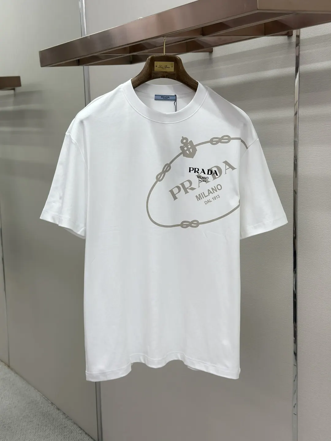Prada 棉质 Logo 短袖T恤