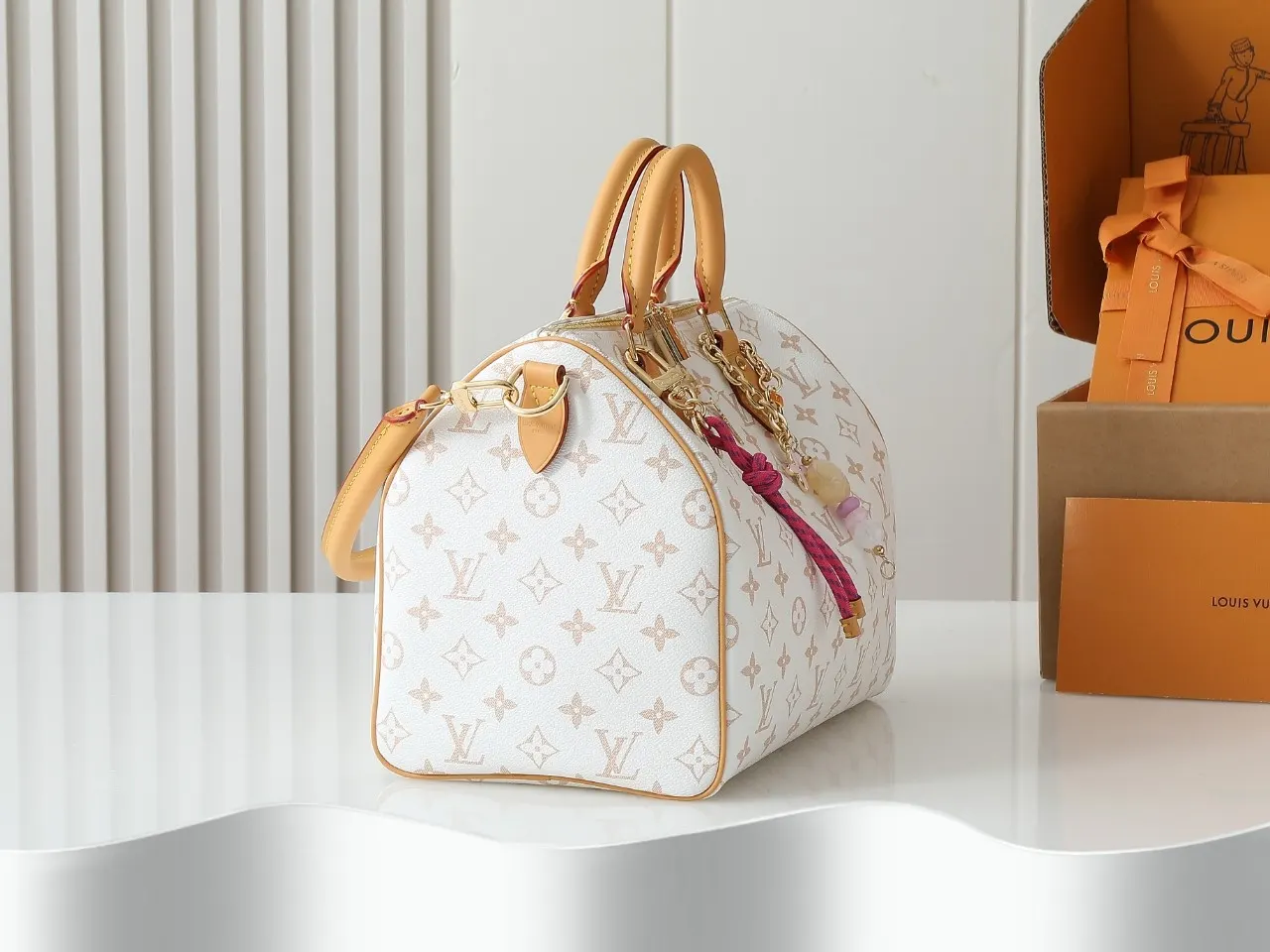 LV Speedy 牛皮 收納包 旅行收納款