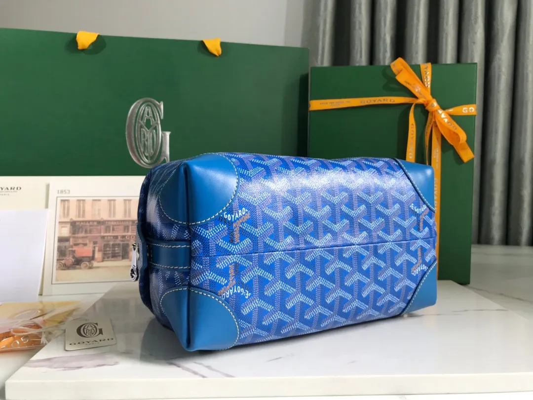 Goyard 批 戈雅 Boeing 化妆包收纳袋 内里有双 手拿包 精致手拿款