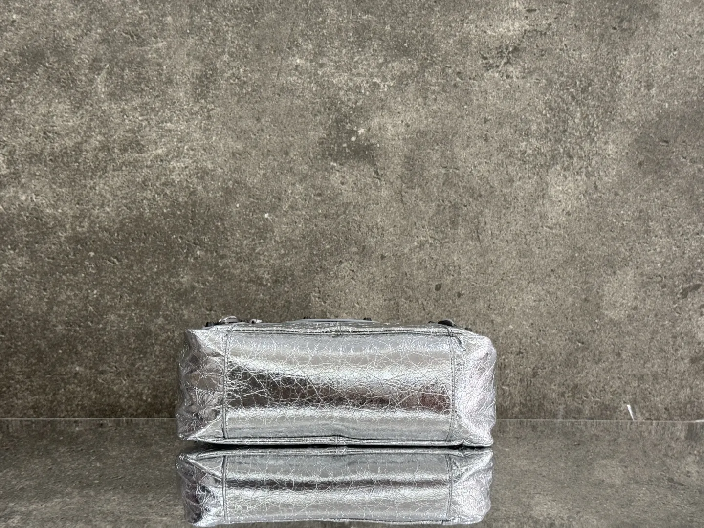 Balenciaga Silver Crossbody Bag