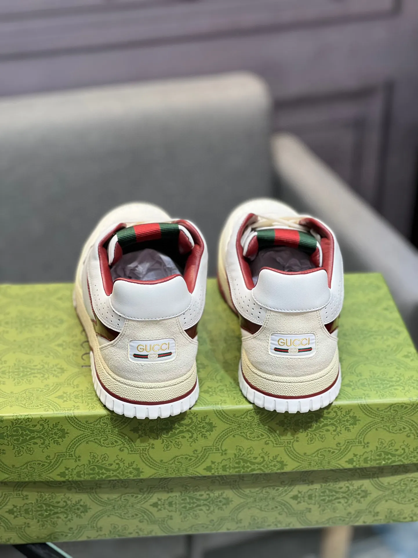 Gucci Logo休闲运动鞋