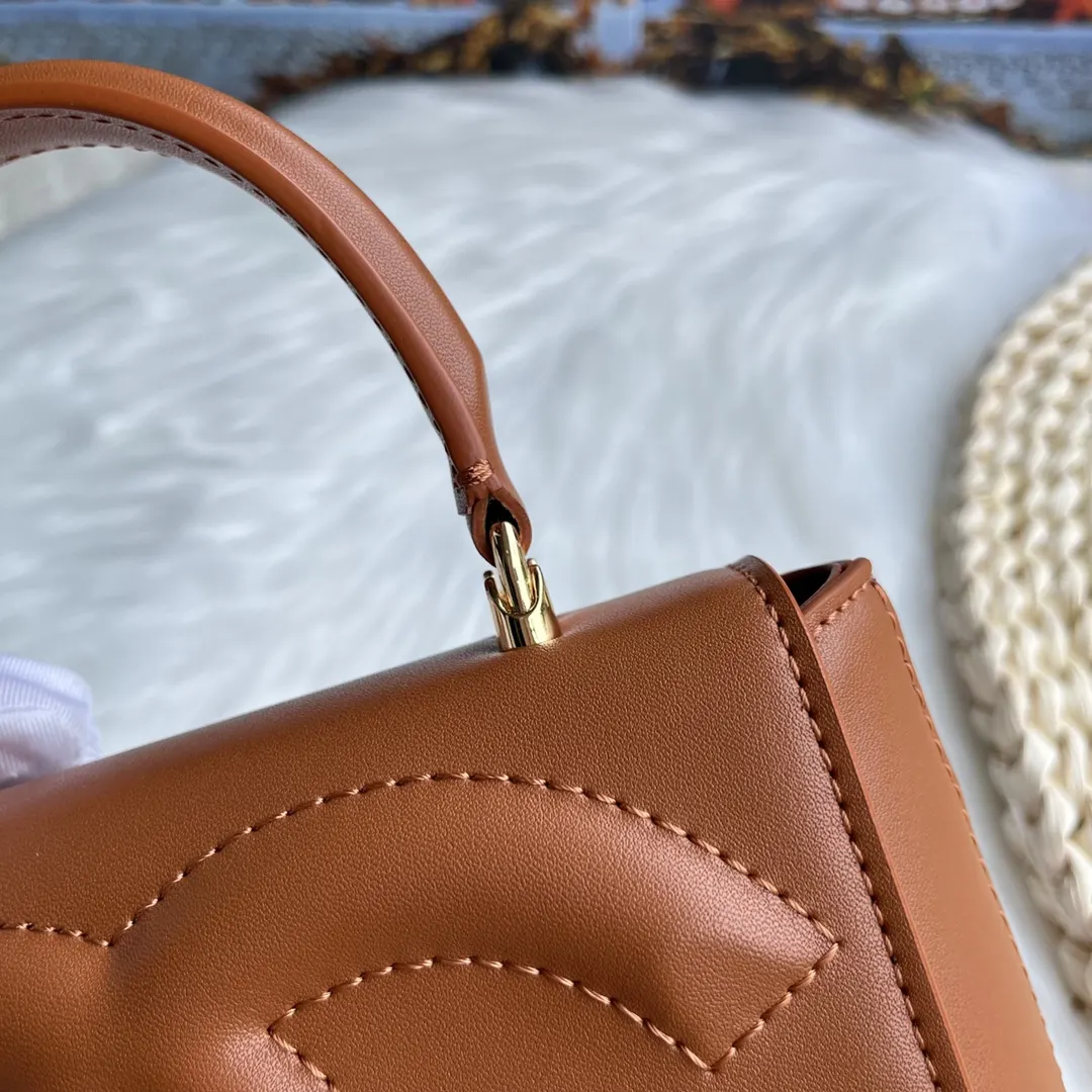 Crossbody Bag Lightweight Leather