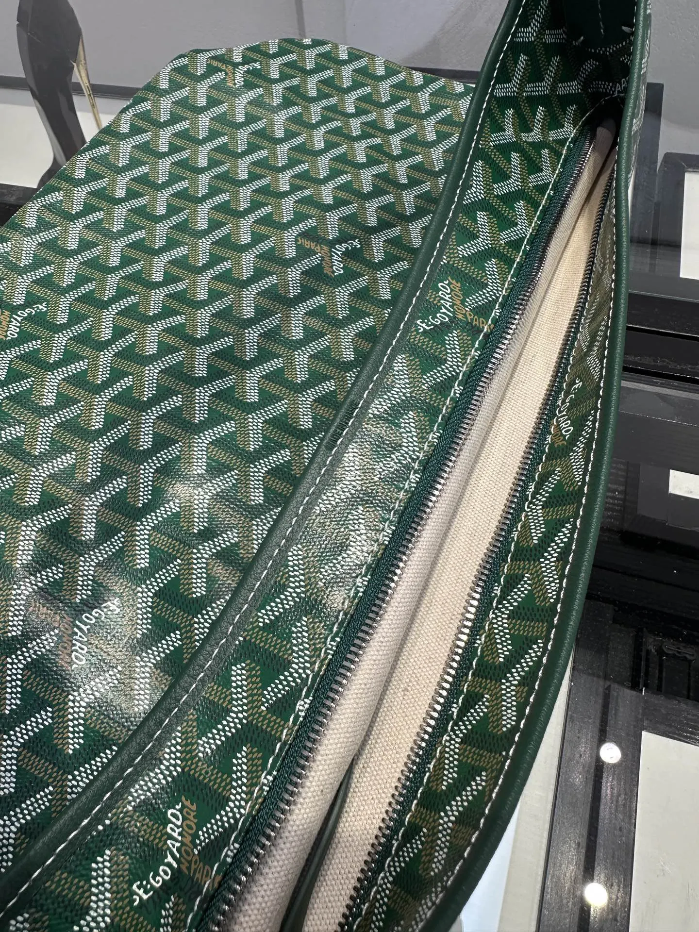 Goyard Hobo 綠色 腋下包 復古腋下背款