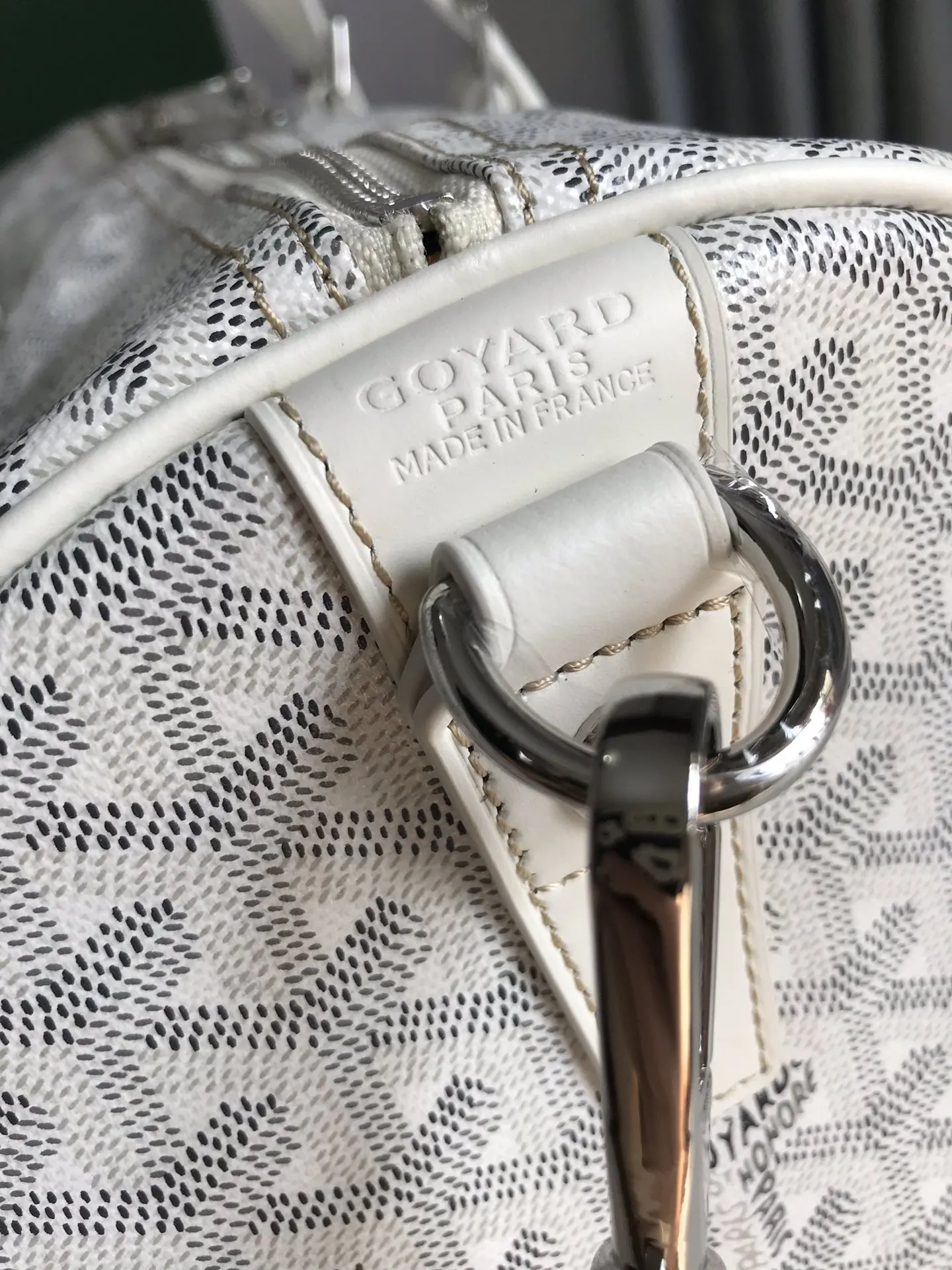 Goyard 深藍 酒紅 小牛皮 旅行袋 大容量旅行款