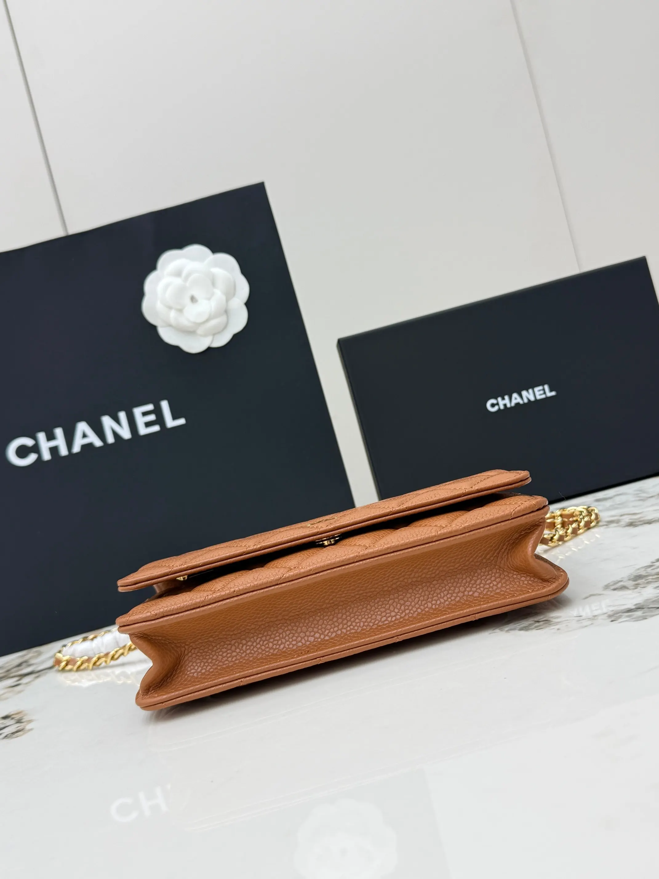 CHANEL 小牛皮 链条包 精致链条款