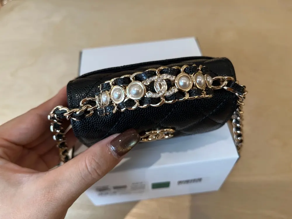 Chanel A96183 牛皮 链条包