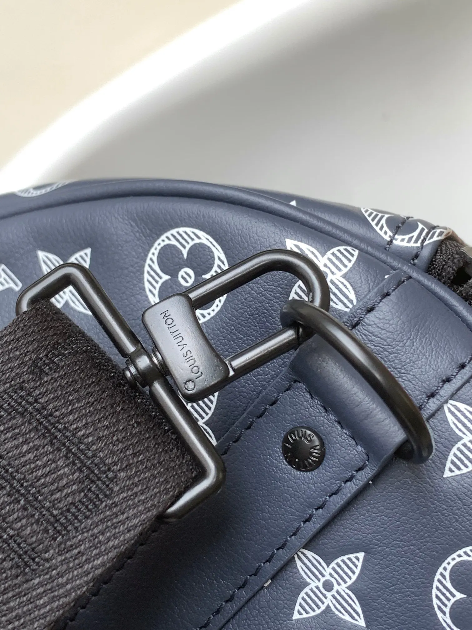 LV Keepall 白蓝配色 旅行包 大容量出行款 复古款｜ORBUYBAG 岚奢包高端时尚精品