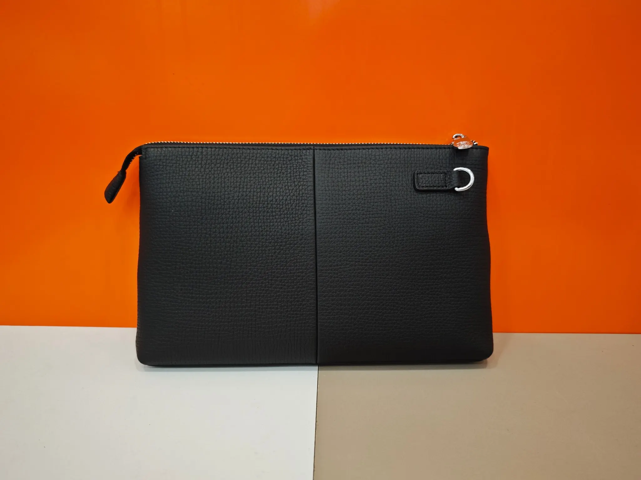 Black Clutch Bag Leather