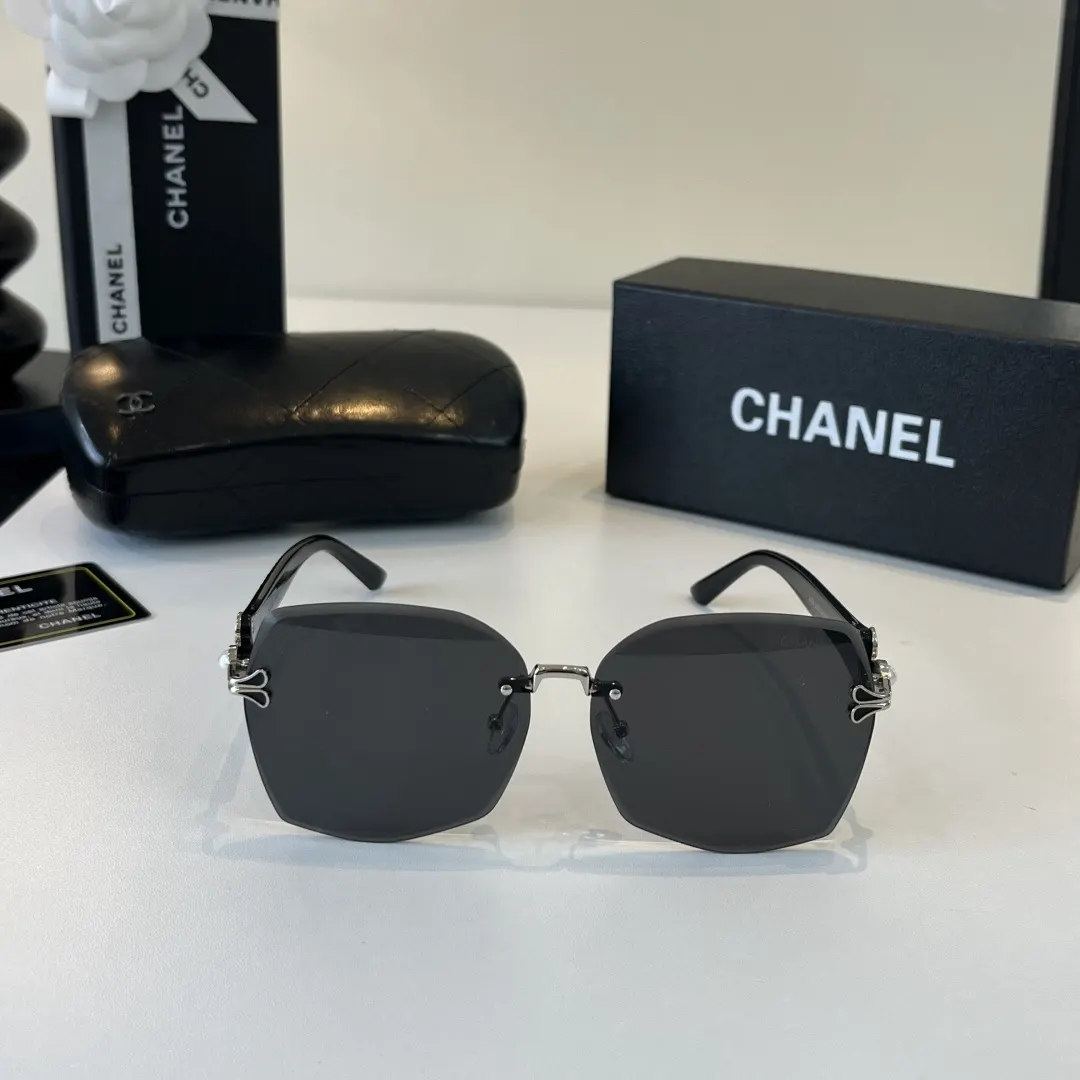 Chanel 遮阳 墨镜 時尚防晒 太陽鏡