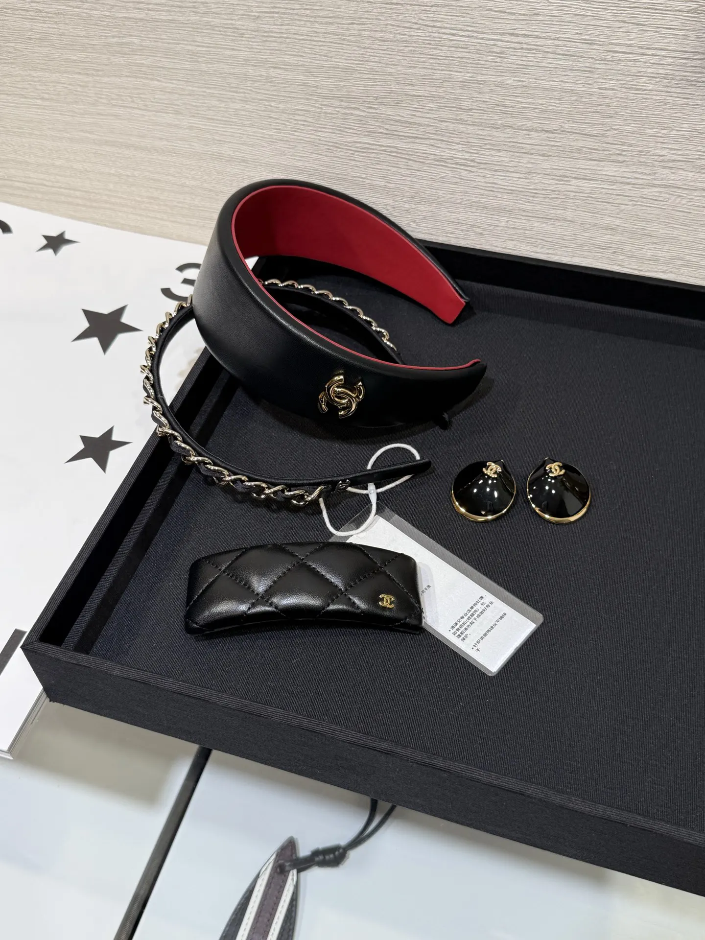Chanel 黑色 太阳镜